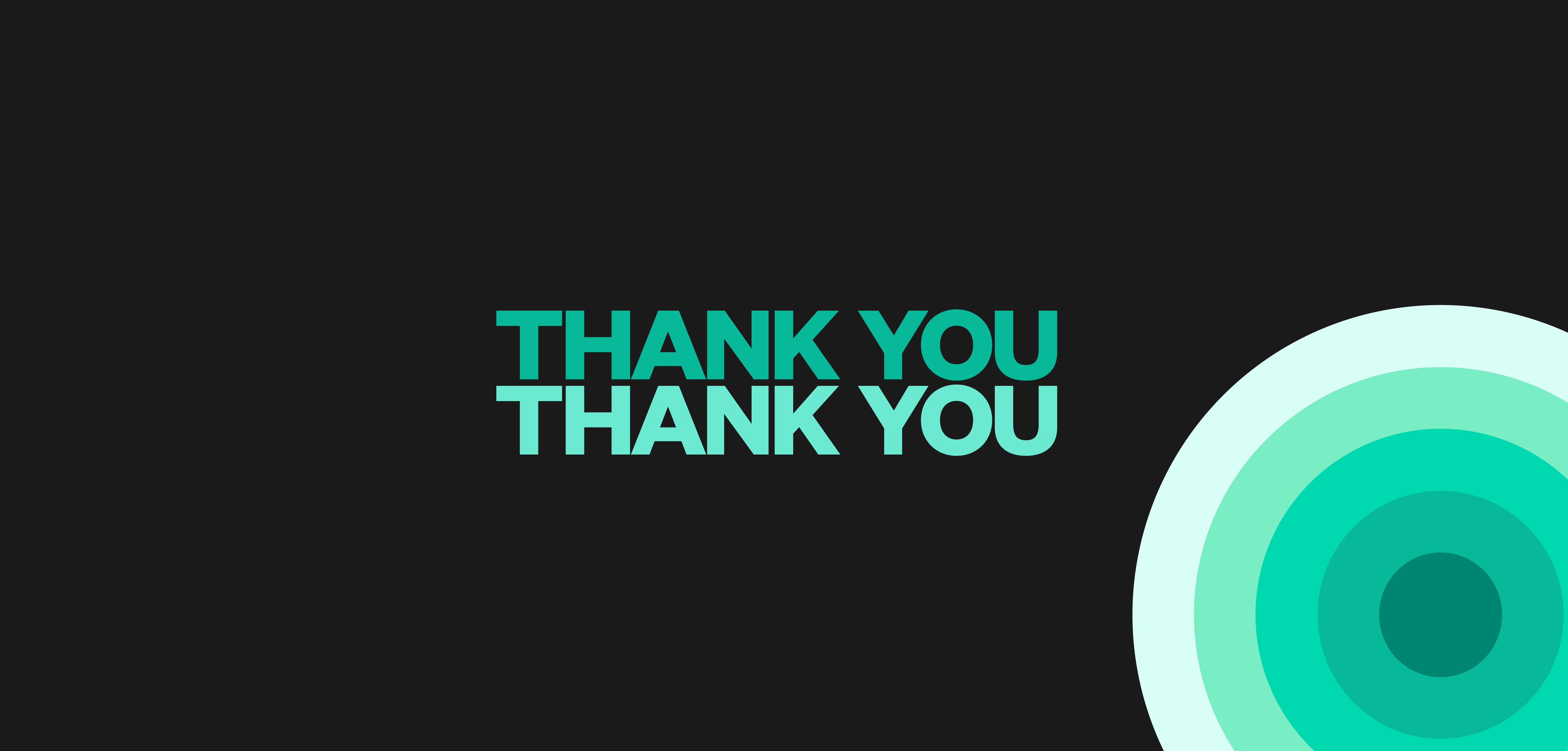 Thank you closing slide