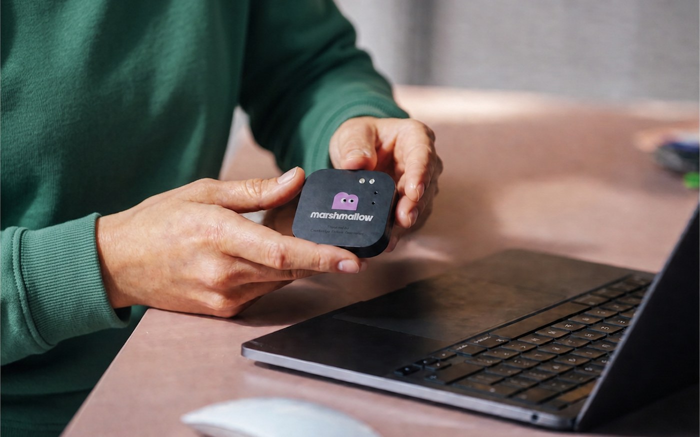 The telematics tag customers install in their car